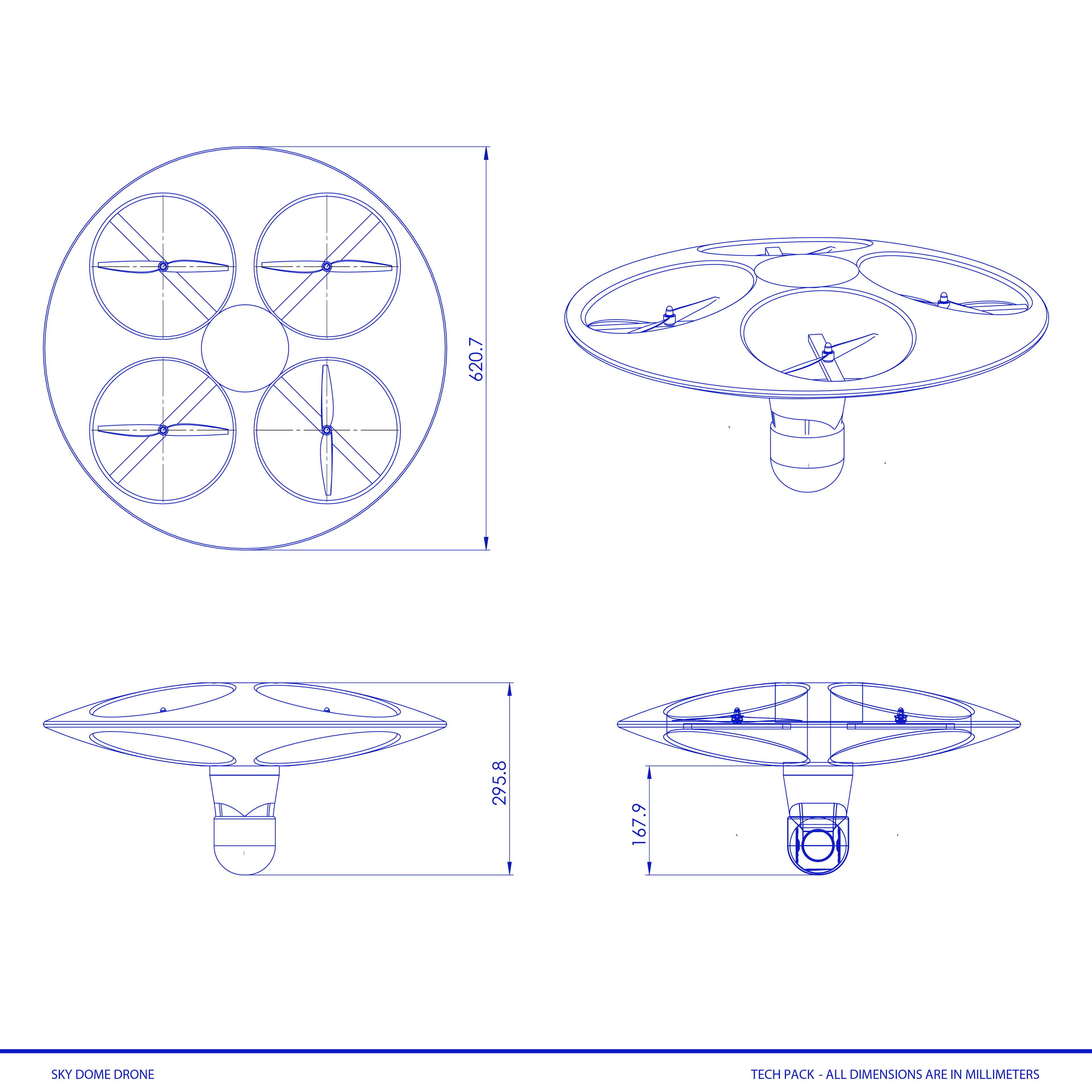 Sky Dome — Side Profile